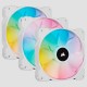 Corsair SP120 RGB ELITE Carcasa del ordenador Ventilador 12 cm Blanco 3 pieza(s) - co-9050137-ww